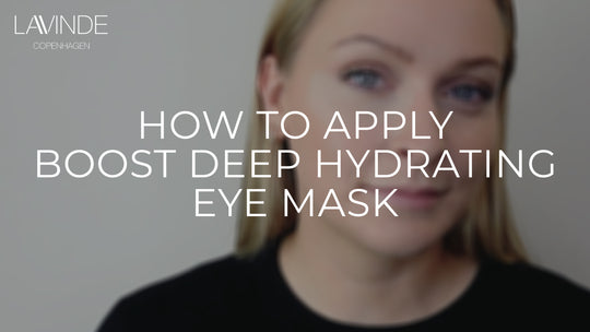 HOW TO - BOOST EYE MASK